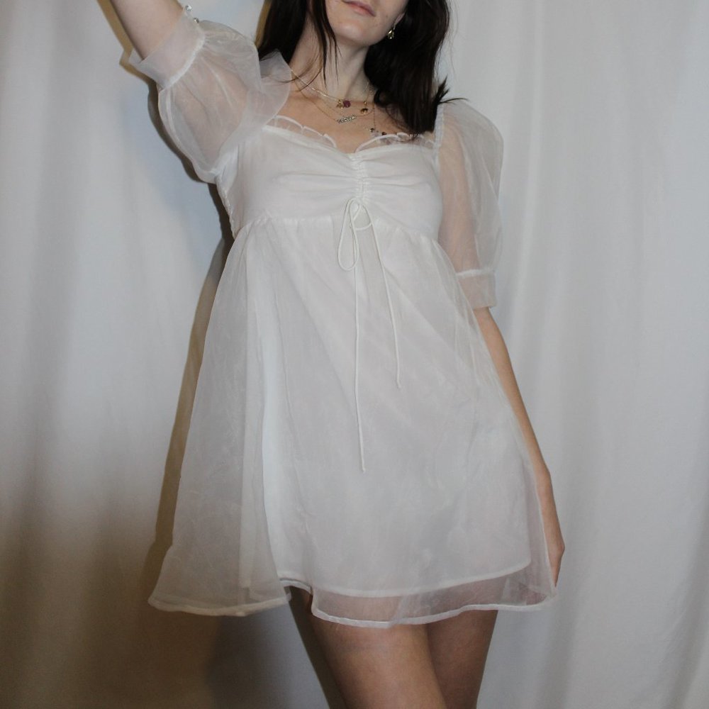 For love and lemons sheer babydoll dress